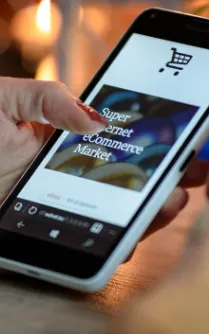 Akıllı telefonda e-ticaret uygulaması